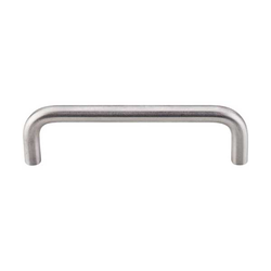 10% OFF 3-3/4 Inch (8mm Bar Diameter) Center to Center Stainless Bent Bar Cabinet Pull, Brushed Stainless Steel