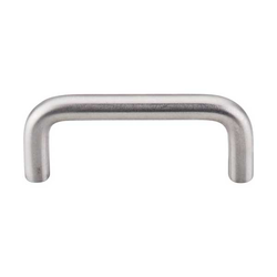 10% OFF 3 Inch (10mm Bar Diameter) Center to Center Stainless Bent Bar Cabinet Pull, Brushed Stainless Steel