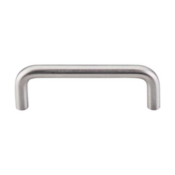 10% OFF 3-3/4 Inch (10mm Bar Diameter) Center to Center Stainless Bent Bar Cabinet Pull, Brushed Stainless Steel