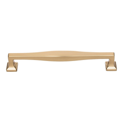 Kate Pull 6-5/16 inch Center to Center Warm Brass