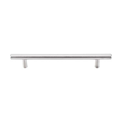 10% OFF 6-5/16 Inch Center to Center Stainless Bar Pull Solid Bar Cabinet Pull, Brushed Stainless Steel