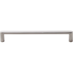 7-9/16 Inch Center to Center Stainless II Cabinet Pull, Polished Stainless Steel