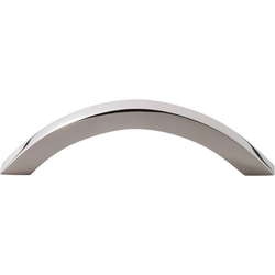 3-3/4 Inch Center to Center Stainless II Cabinet Pull, Polished Stainless Steel