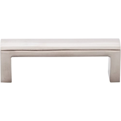 3-3/4 Inch Center to Center Stainless II Cabinet Pull, Brushed Stainless Steel