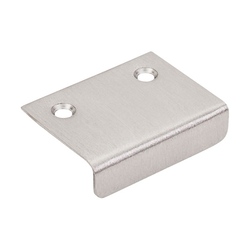 2 Inch Width Additions Finger Pull, Brushed Satin Nickel