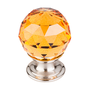 Brushed Satin Nickel Base / Amber