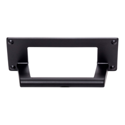 Bradbury Cup Pull 3 inch Center to Center Matte Black