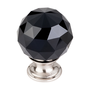 Brushed Satin Nickel Base / Black