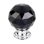 Polished Chrome Base / Black