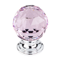 Polished Chrome Base / Pink