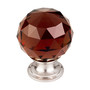 Brushed Satin Nickel Base / Wine