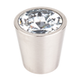 Brushed Satin Nickel Shell / Clear