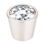 Brushed Satin Nickel Shell / Clear