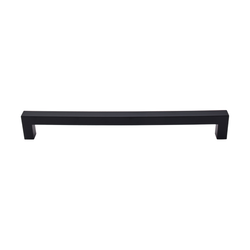 12 Inch Center to Center Appliance Square Appliance Pull, Flat Black