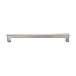12 Inch Center to Center Appliance Square Appliance Pull, Brushed Satin Nickel