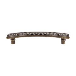 5 Inch Center to Center Trevi Cabinet Pull, German Bronze