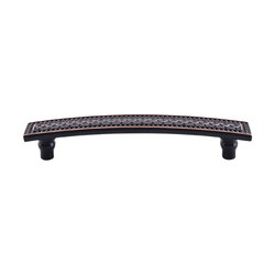 5 Inch Center to Center Trevi Cabinet Pull, Tuscan Bronze