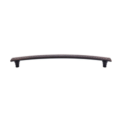 12 Inch Center to Center Trevi Appliance Pull, Tuscan Bronze