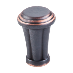 7/8 Inch Length Luxor Cabinet Knob, Umbrio
