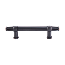 3-3/4 Inch Center to Center Luxor Cabinet Pull, Umbrio