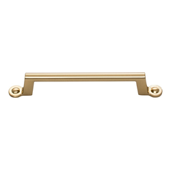 Bradbury Pull 5-1/16 inch Center to Center Warm Brass