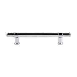 5 Inch Center to Center Luxor Cabinet Pull, Polished Chrome