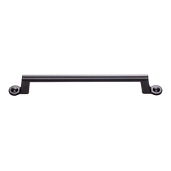 Bradbury Pull 6-5/16 inch Center to Center Matte Black