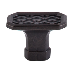1-1/2 Inch Length Tower Bridge Bridge Cabinet Knob, Sable