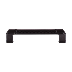 5 Inch Center to Center Tower Bridge Bridge Cabinet Pull, Sable