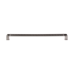 12 Inch Center to Center Tower Bridge Bridge Cabinet Pull, Brushed Satin Nickel