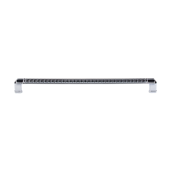 12 Inch Center to Center Tower Bridge Bridge Cabinet Pull, Polished Chrome