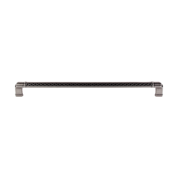 12 Inch Center to Center Tower Bridge Bridge Cabinet Pull, Pewter Antique