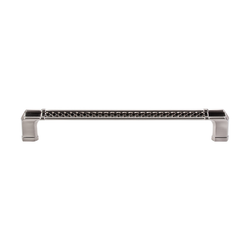 12 Inch Center to Center Tower Bridge Appliance Pull, Brushed Satin Nickel