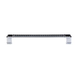12 Inch Center to Center Tower Bridge Appliance Pull, Polished Chrome