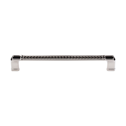 12 Inch Center to Center Tower Bridge Appliance Pull, Polished Nickel