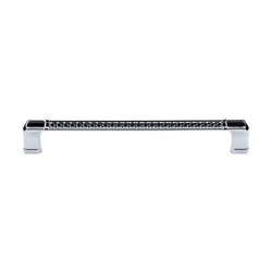 18 Inch Center to Center Tower Bridge Appliance Pull, Polished Chrome