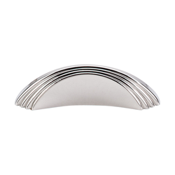 3-1/4 Inch Length Sydney Sydney Flair Cabinet Knob, Polished Nickel