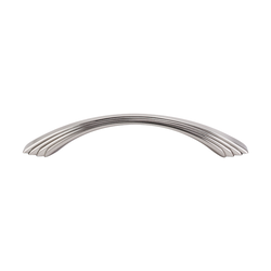 5 Inch Center to Center Sydney Sydney Flair Cabinet Pull, Brushed Satin Nickel