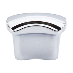 1-1/2 Inch Length Victoria Falls Cabinet Knob, Polished Chrome