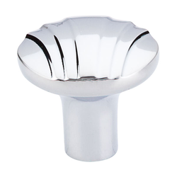 1-1/4 Inch Length Victoria Falls Sydney Cabinet Knob, Polished Chrome