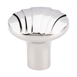 1-1/4 Inch Length Victoria Falls Sydney Cabinet Knob, Polished Nickel