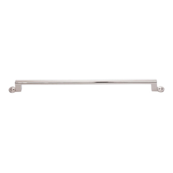 Bradbury Pull 12 inch Center to Center Polished Nickel