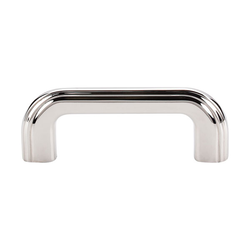 3 Inch Center to Center Victoria Falls Cabinet Pull, Polished Nickel