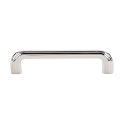 5 Inch Center to Center Victoria Falls Cabinet Pull, Polished Nickel