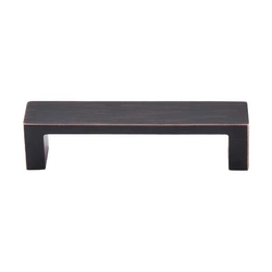 3-3/4 Inch Center to Center Sanctuary II Modern Metro Cabinet Pull, Tuscan Bronze