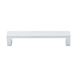 5 Inch Center to Center Sanctuary II Modern Metro Cabinet Pull, Aluminum