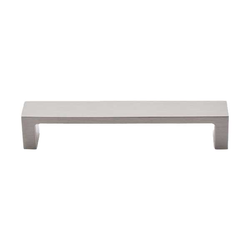 5 Inch Center to Center Sanctuary II Modern Metro Cabinet Pull, Brushed Satin Nickel