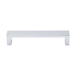 5 Inch Center to Center Sanctuary II Modern Metro Cabinet Pull, Polished Chrome
