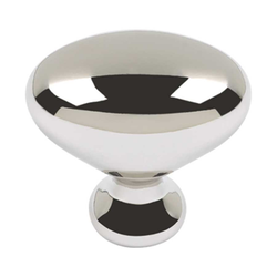 Successi 1-1/4 Inch Diameter Polished Nickel Cabinet Knob