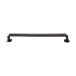 9 Inch Center to Center Chareau Emerald Cabinet Pull, Tuscan Bronze